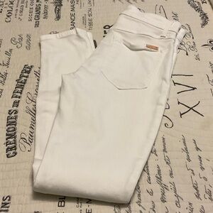 Joes jeans white FLAWLESS The Charlie High Rise Skinny. 28.